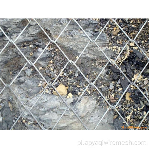 Rockfall Barrier Mesh SNS Elastyczne nachylenie